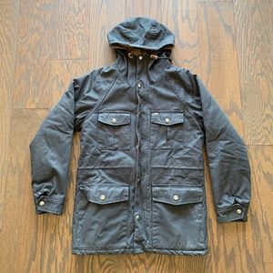 OBEY Mens Canvas Winter Coat Size Small NEVER WORN